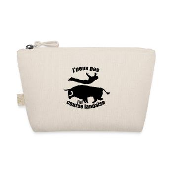 J'peux pas j'ai course landaise sauteur Landes Ger - Trousse biologique - nature - Devant