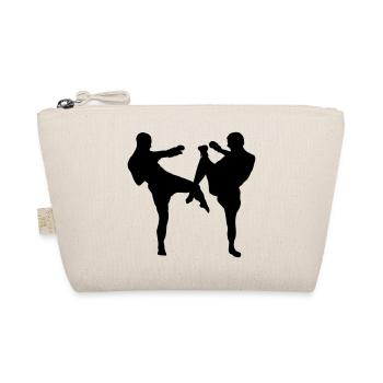 Kickboxen - Bio-Täschchen - Natur - Vorne