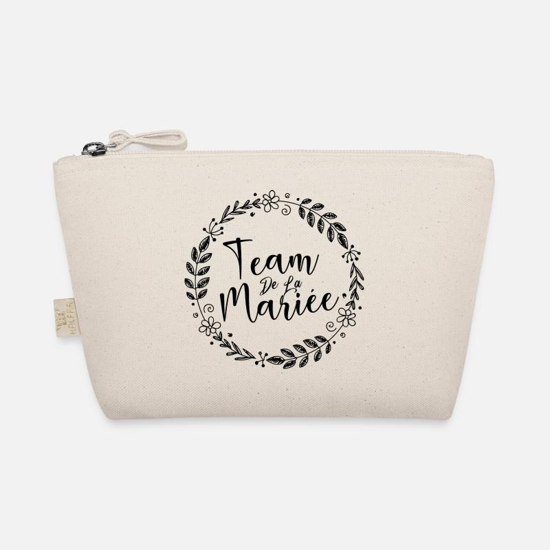 Bride team wedding gift Organic Pouch