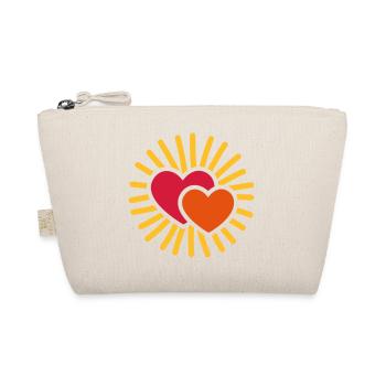 Soleil Coeurs sun hearts - coeur soleil - Cadeau - Trousse biologique - nature - Devant
