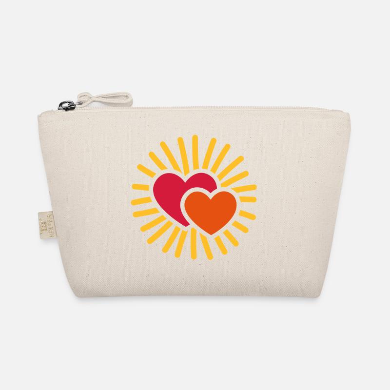 Sun hearts sun hearts - coeur soleil - gift Organic Pouch