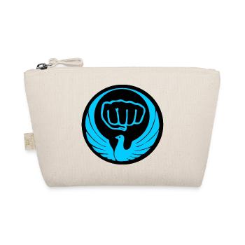 Logo de l’emblème du pigeon Wado bleu - Trousse biologique - nature - Devant