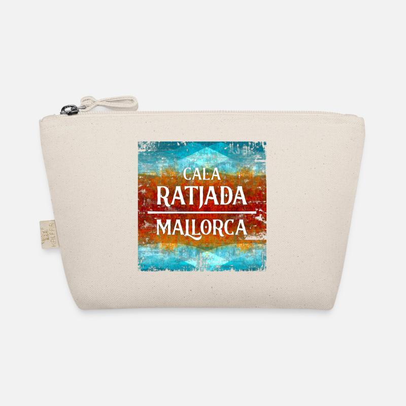 Festive Mallorca fan design Organic Pouch