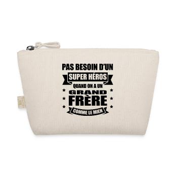 GRAND-FRÈRE SUPER-HÉROS - Trousse biologique - nature - Devant
