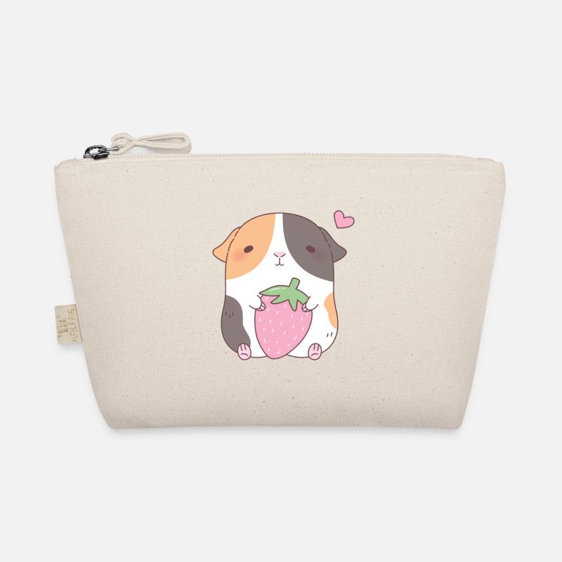 Cochon d'Inde mignon aime la fraise Trousse biologique