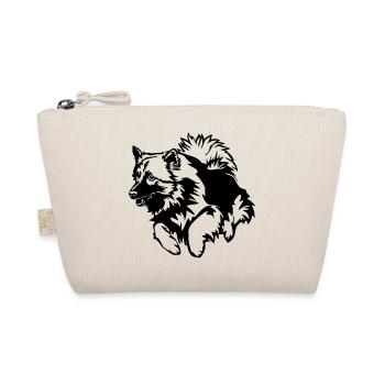 Wolfsspitz - Bio-Täschchen - Natur - Vorne