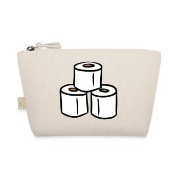 Toilet paper tower toilet paper - Organic Pouch - nature - Front