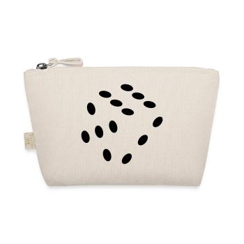 Dice, dice. Gambling, gambling, money - Organic Pouch - nature - Front