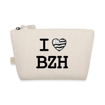 I Love Breizh (BZH) Gwenn ha Du - Trousse biologique - nature - Devant