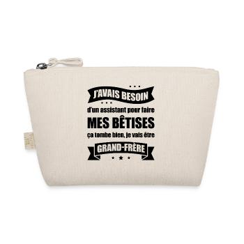 JE VAIS ÊTRE GRAND-FRÈRE - Trousse biologique - nature - Devant