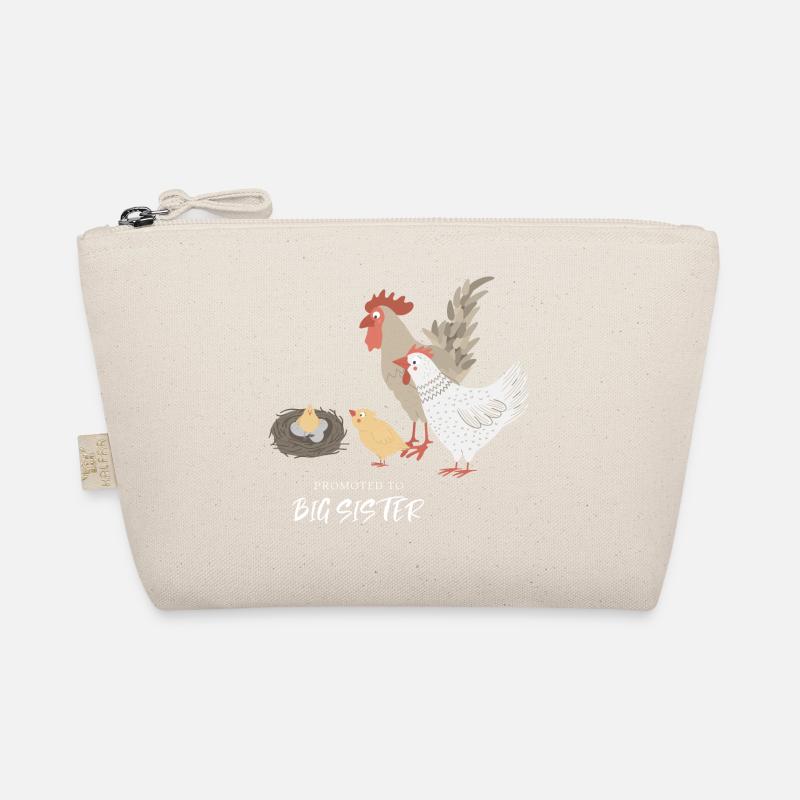 Zur großen Schwester befördert Bio-Täschchen