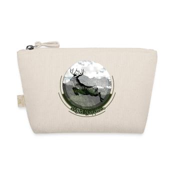Wild Nature - Deer motif for hunters and hikers - Organic Pouch - nature - Front