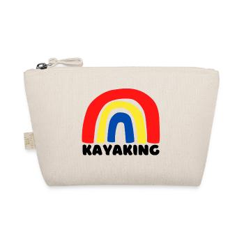 Kayaking Rainbow. - Organic Pouch - nature - Front