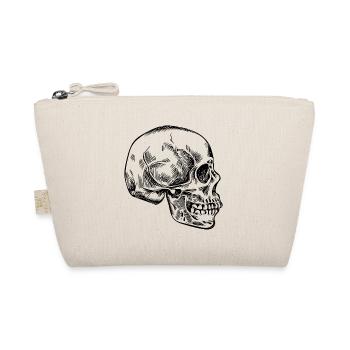 Crâne dans l’optique vintage - Trousse biologique - nature - Devant