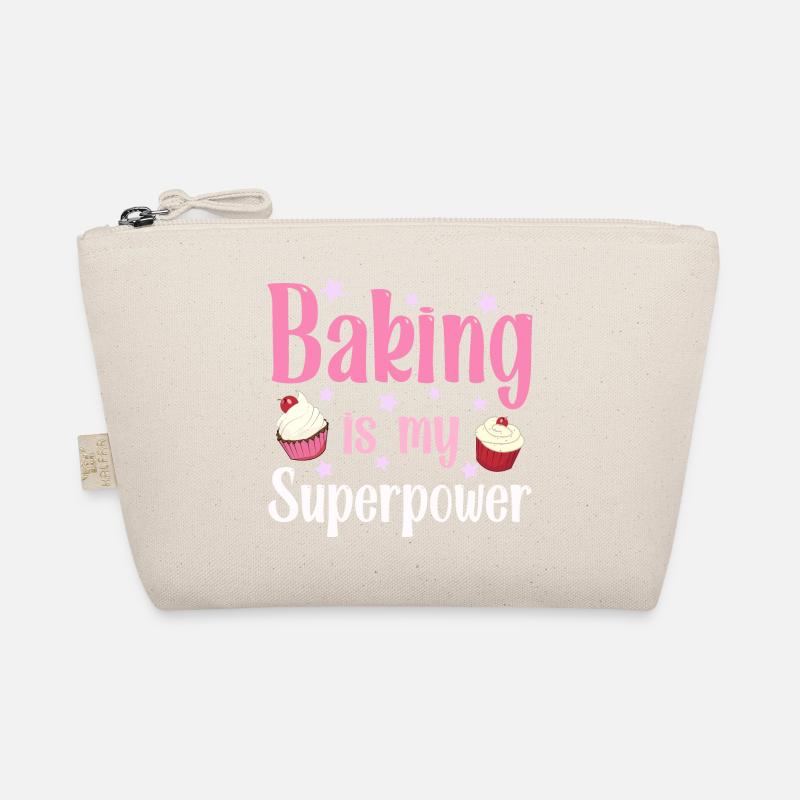 Backen Bäcker Bäckerin - Bio-Täschchen - Natur