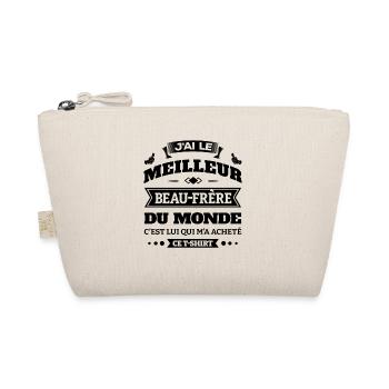 J'AI LE MEILLEUR BEAU-FRÈRE DU MONDE - Trousse biologique - nature - Devant