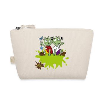 The Olchis Classic Olchi children with name field - Organic Pouch - nature - Front