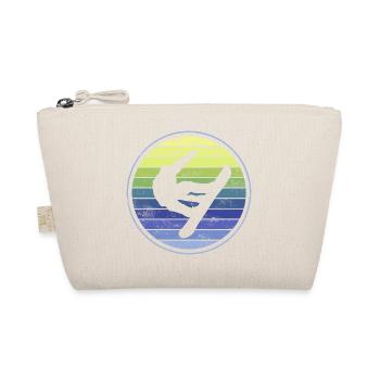 Snowboard Snowboarder - Bio-Täschchen - Natur - Vorne
