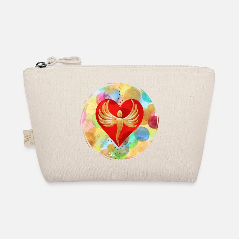 EngelHerz der Regenbogen Dimension - Sonja Ariel Bio-Täschchen