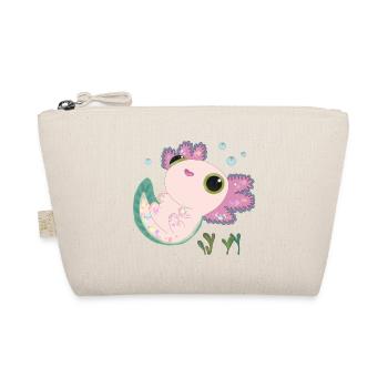 Sweet axolotl - Organic Pouch - nature - Front