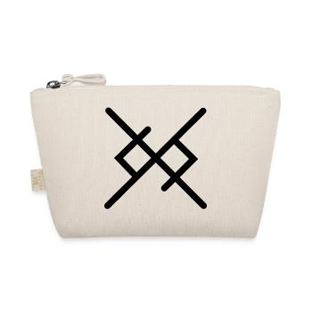 Eternal love in viking runes - Organic Pouch - nature - Front