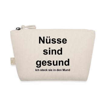 Nüsse sind gesund - Bio-Täschchen - Natur - Vorne