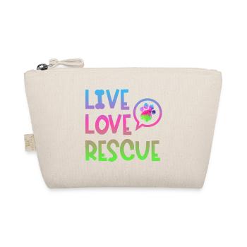 Search Dog Rescue Dog Service Dog Paw - Organic Pouch - nature - Front