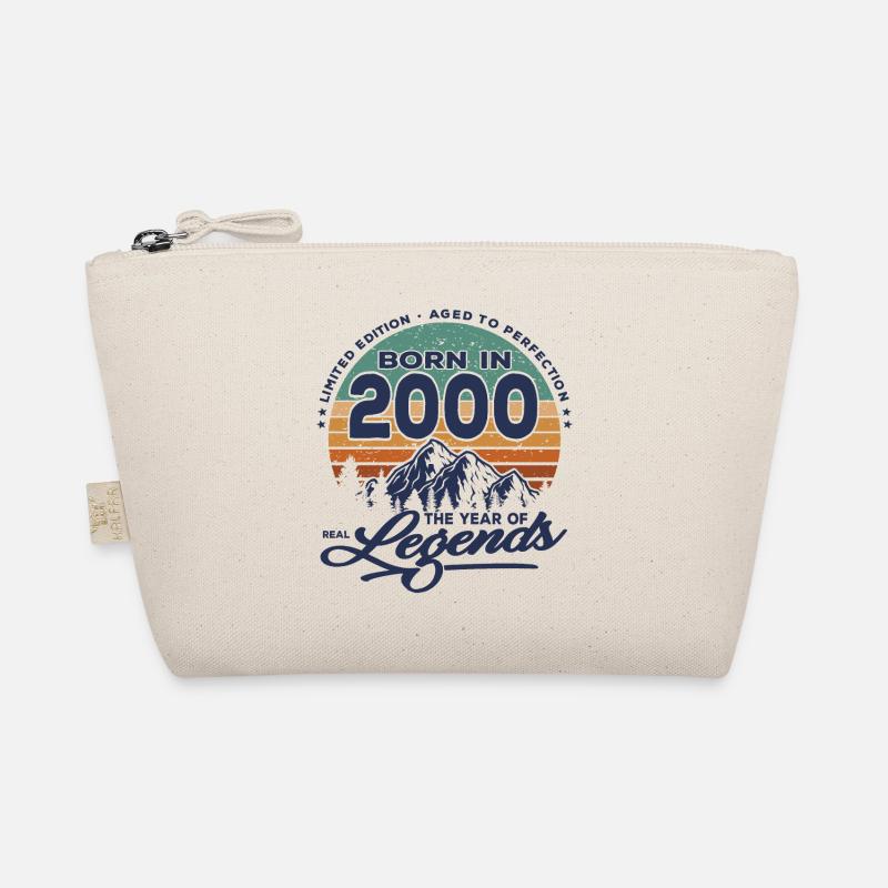Legends are born in 2000 Organic Pouch