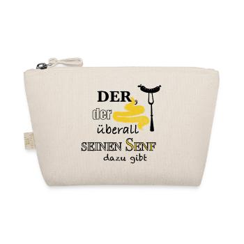 Der, der überall seinen Senf dazu gibt - Bio-Täschchen - Natur - Vorne