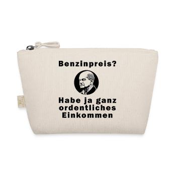 Benzinpreis - Bio-Täschchen - Natur - Vorne