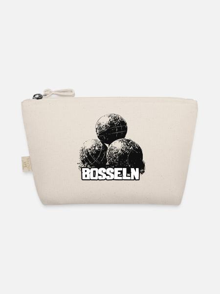 Bosseln | 3 Bossel Kugeln | Boßeln - Bio-Täschchen - Natur