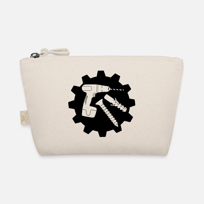 Vis de forage et logo de bouchon de travail d’équipe Trousse biologique