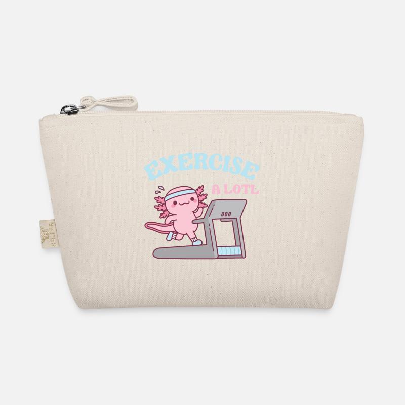 Mignon Axolotl Exercice A Lotl Sur Tapis roulant Trousse biologique