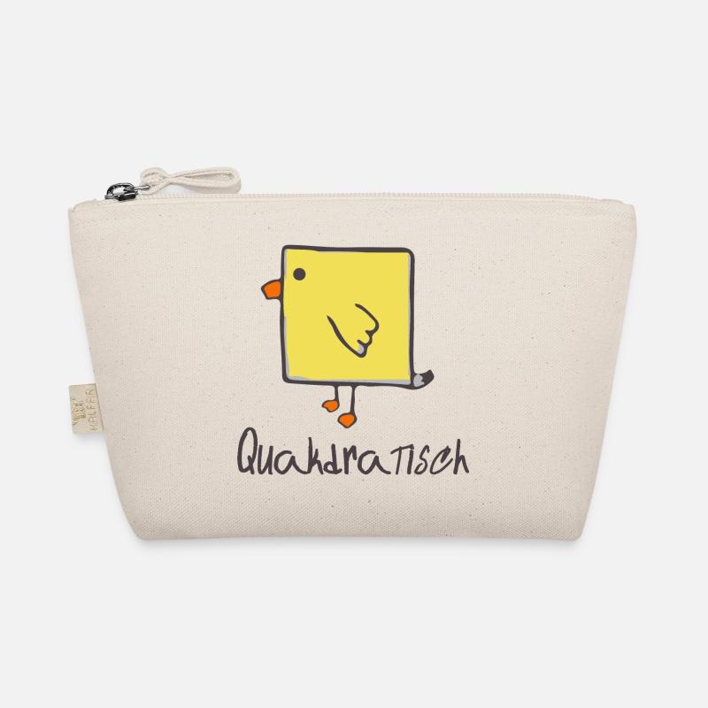 Quakdratisch Bio-Täschchen