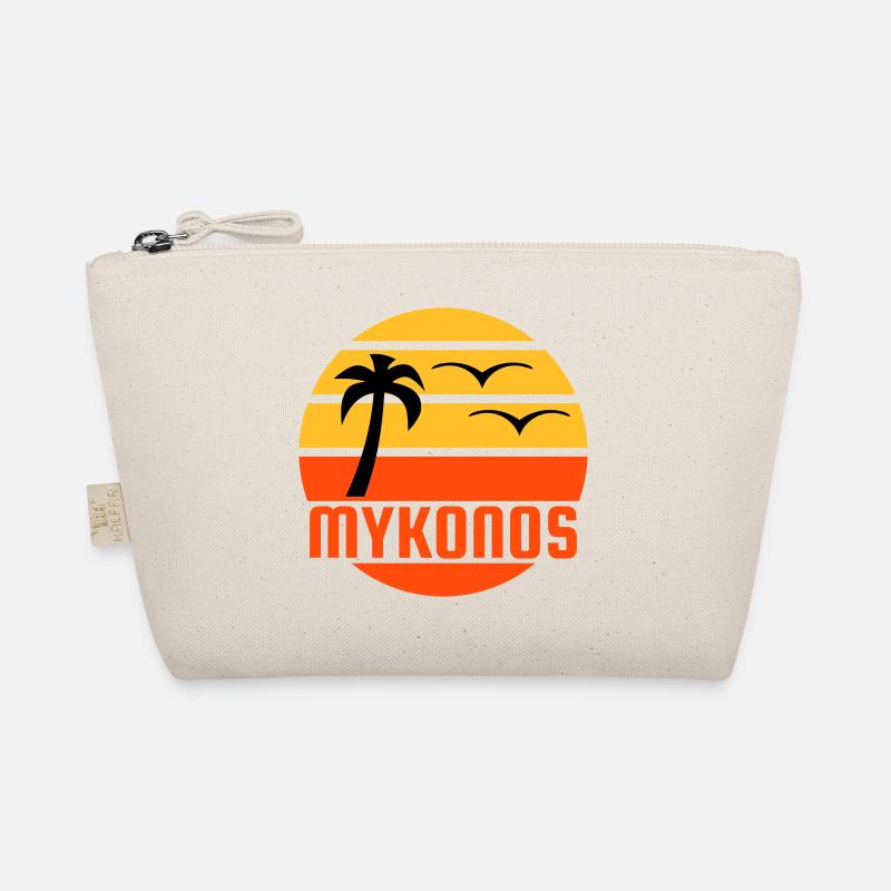 Mykonos (soleil, palmier, oiseaux) Trousse biologique