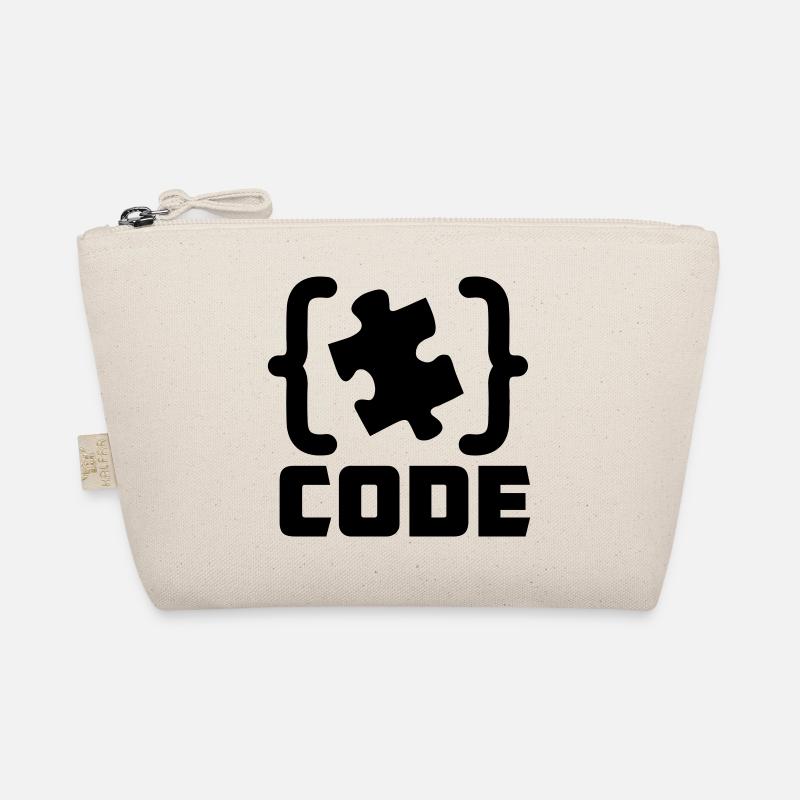 Programmierer Code-Puzzle-Lösung Bio-Täschchen
