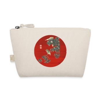 Japanische Kunst Vintage - Bio-Täschchen - Natur - Vorne
