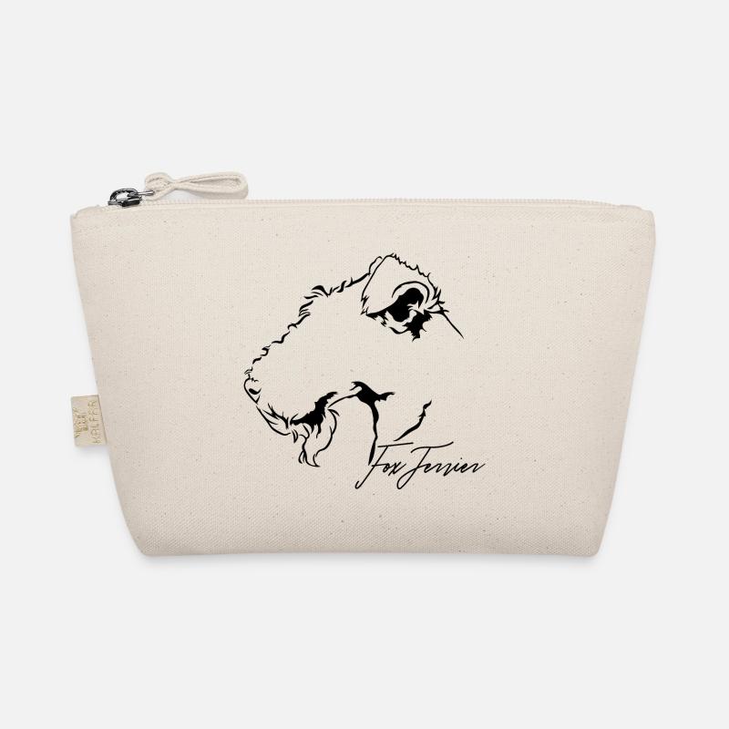 FOX TERRIER Profil Hunde Hund Wilsigns Bio-Täschchen