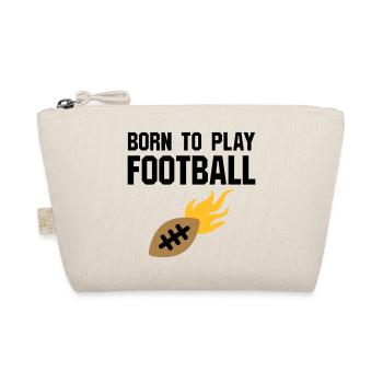 Né pour jouer au football (Football mit Flammen) - Trousse biologique - nature - Devant