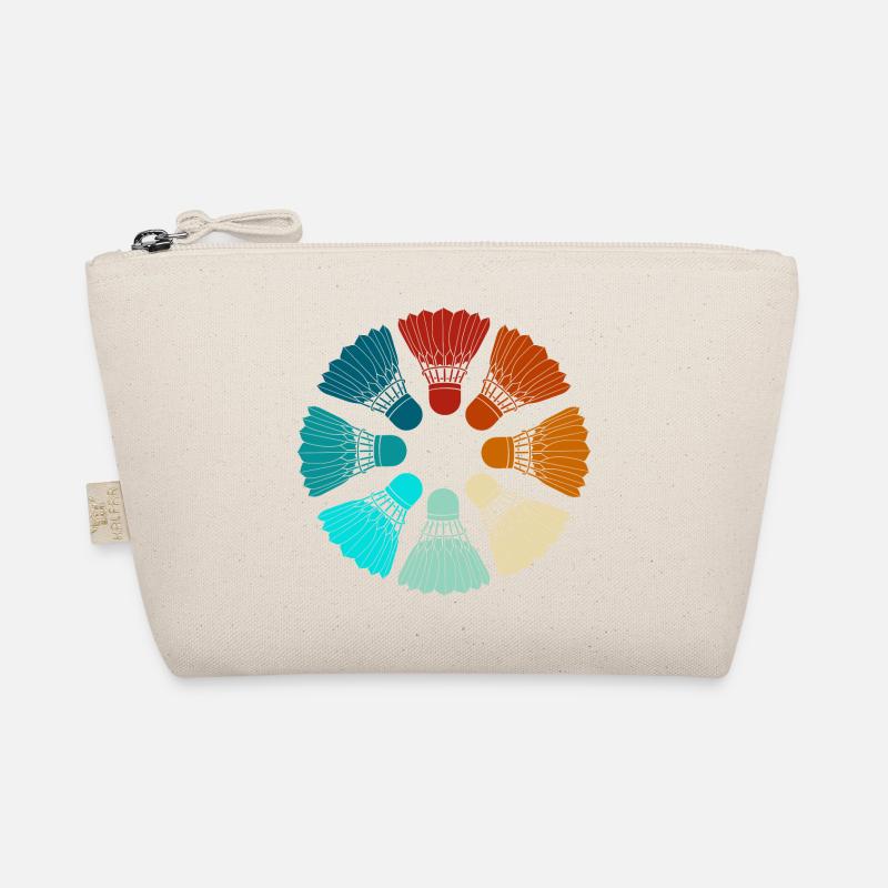 Badminton - Shuttlecocks Colorful Organic Pouch