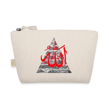 allah rot - Bio-Täschchen - Natur - Vorne