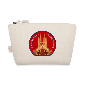 Gaudí Sagrada Família Patch - Bio-Täschchen - Natur - Vorne