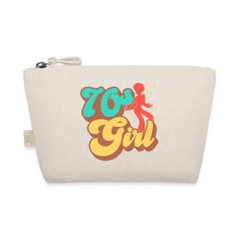 70s Girl 70s Girl Hippie - Organic Pouch - nature - Front
