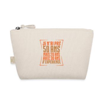 50 ans, anniversaire 50 ans - Trousse biologique - nature - Devant