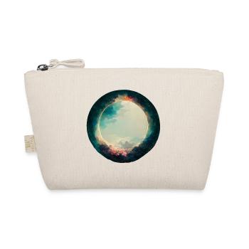 Circle with circle - Organic Pouch - nature - Front