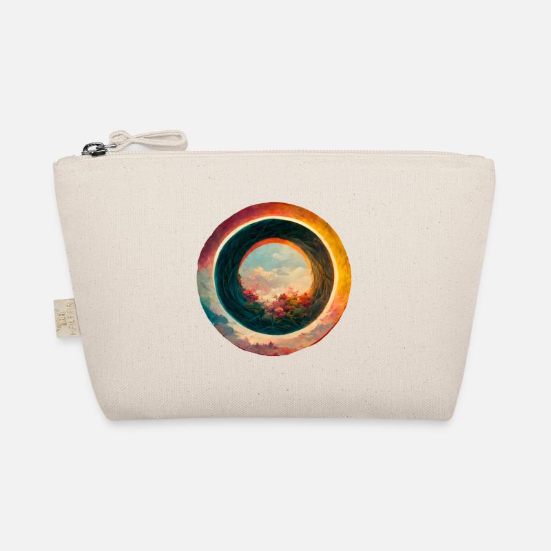 A circle in a circle Organic Pouch