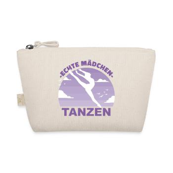 Tanzen Tänzerin Mädchen Hobby Geschenk - Bio-Täschchen - Natur - Vorne