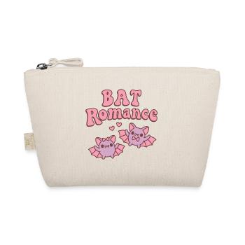 Cute Vampire Bats Funny Bat Romance Pun - Organic Pouch - nature - Front