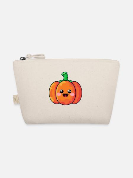 Pumpkin, halloween - Organic Pouch - nature