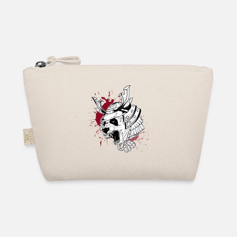Panda Samurai trash style Organic Pouch